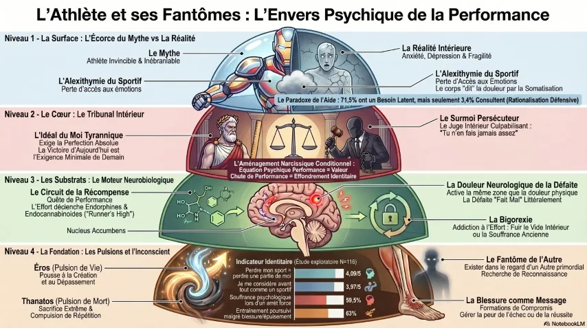 Derrière le podium : l'inconscient de l'athlète et la préparation mentale
